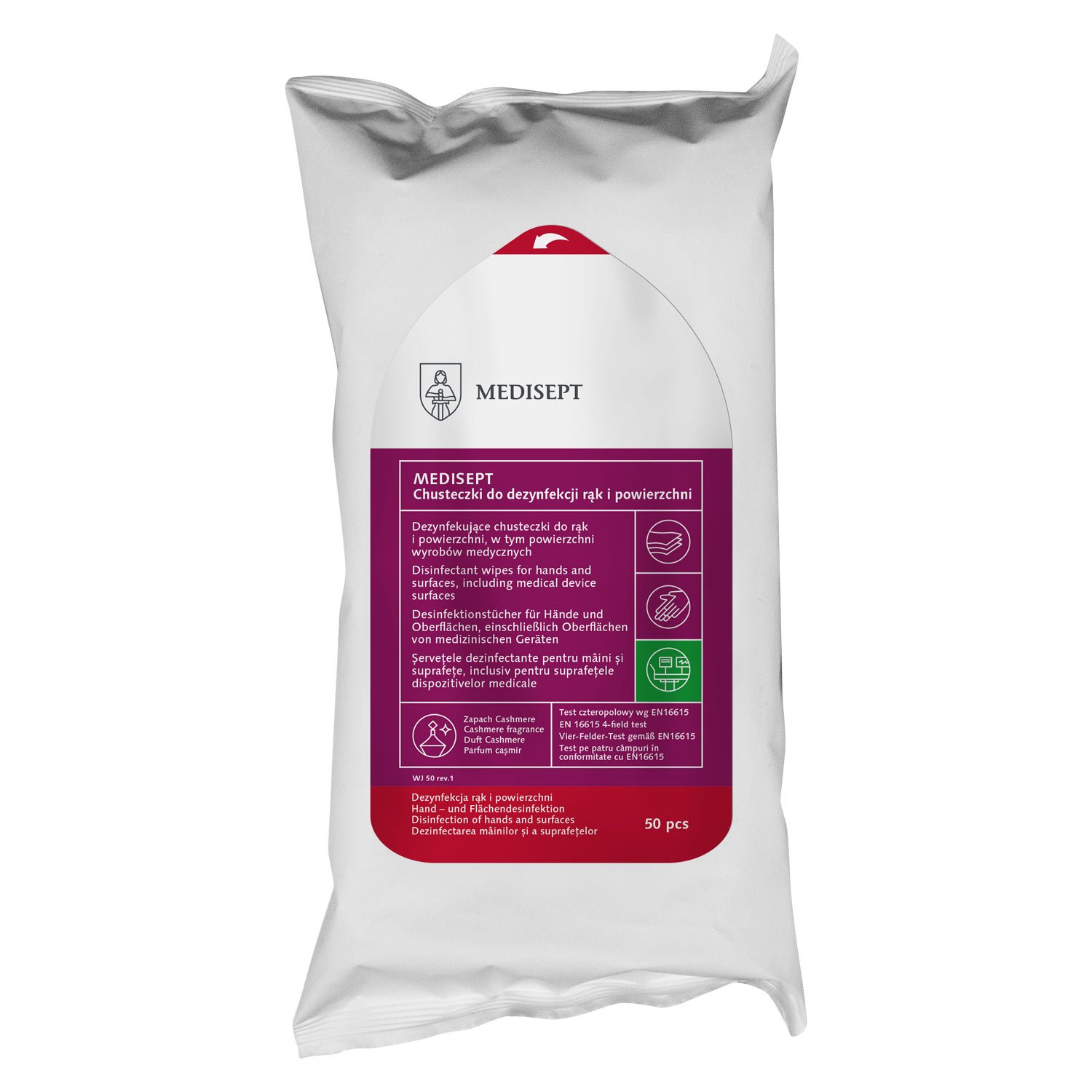 MEDISEPT Hand- & Flächendesinfektionstücher 1