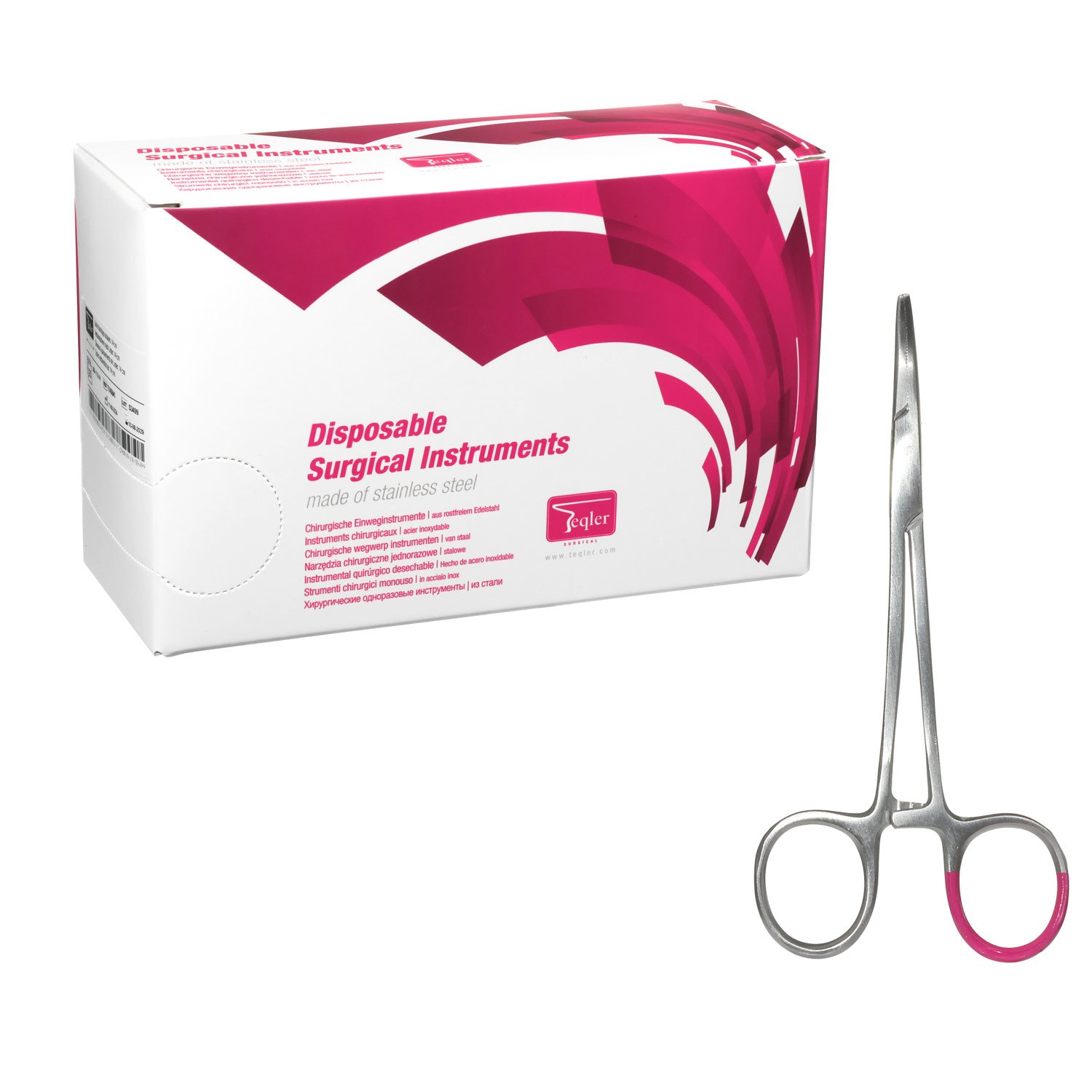 Smart Line Arterienklemme gebogen