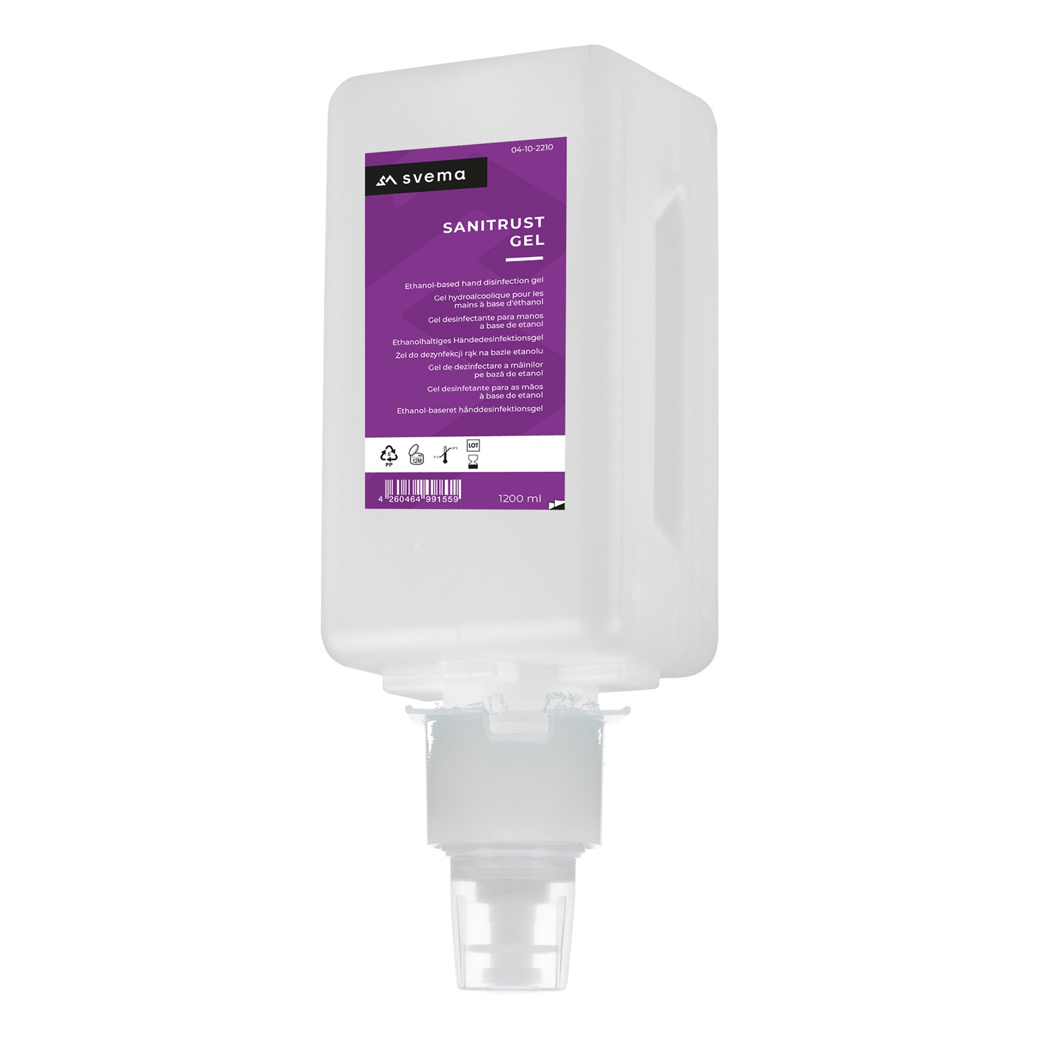 SVEMA SANITRUST GEL 1000 ml | für automatische DENALI-Spender