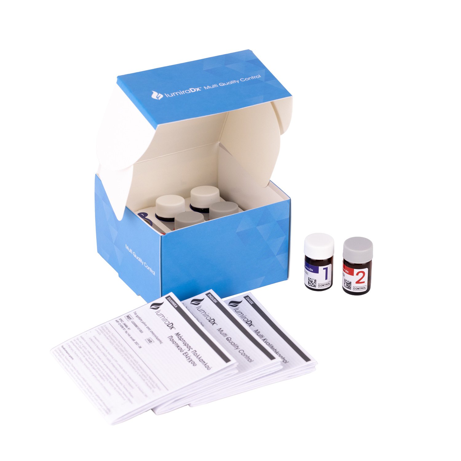 LumiraDX Qualitätskontrolle D-Dimer/CRP