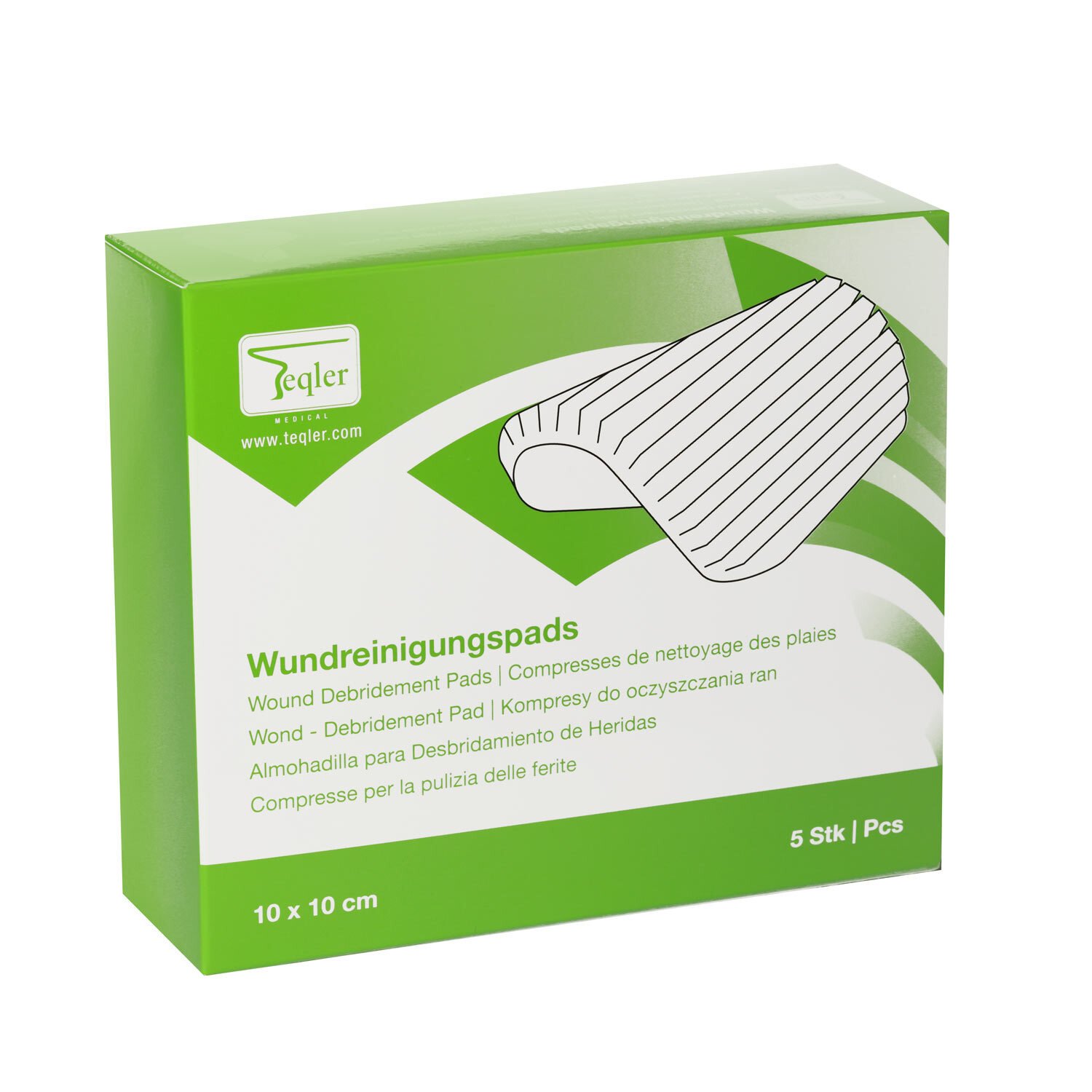 Wundreinigungspads