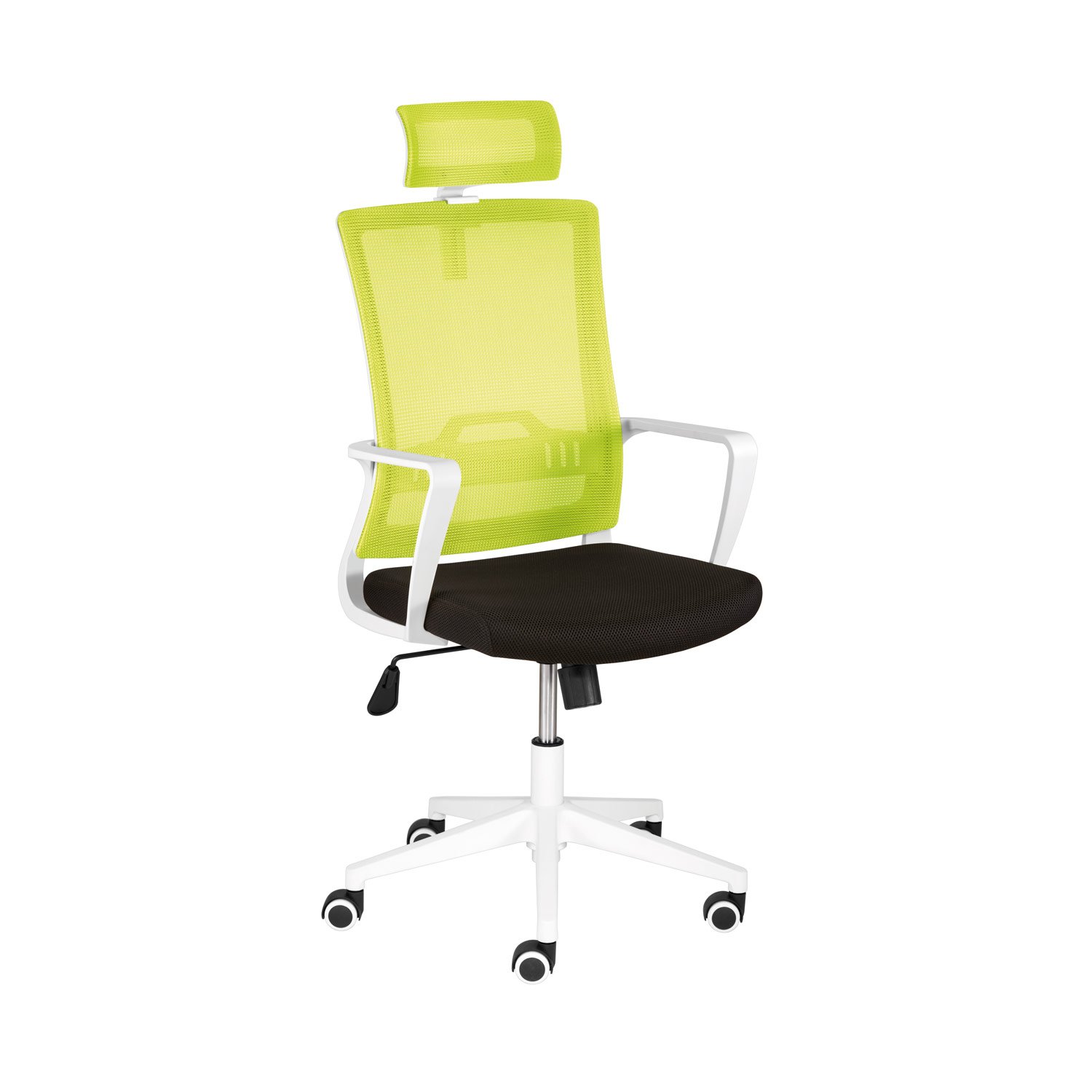 Schreibtischstuhl mySTUDIO weiß, limette