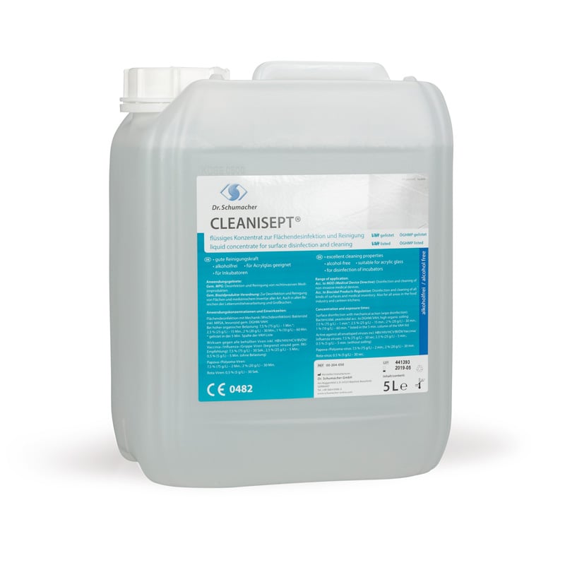 Cleanisept Flächendesinfektion 5000 ml Kanister