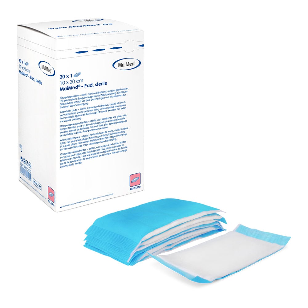 Sterile Saugkompressen 10 x 20cm