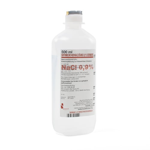 Isotonische Kochsalzlösung NaCl 0,9% 1