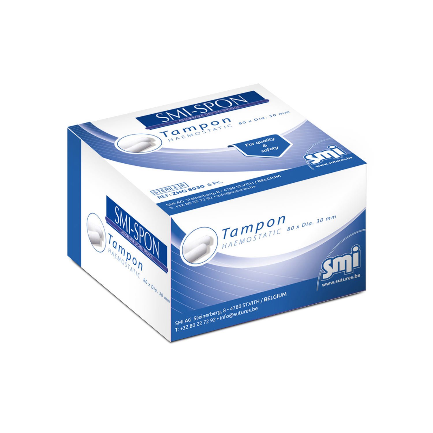 SMI Spon Gelatineschwamm Tampon