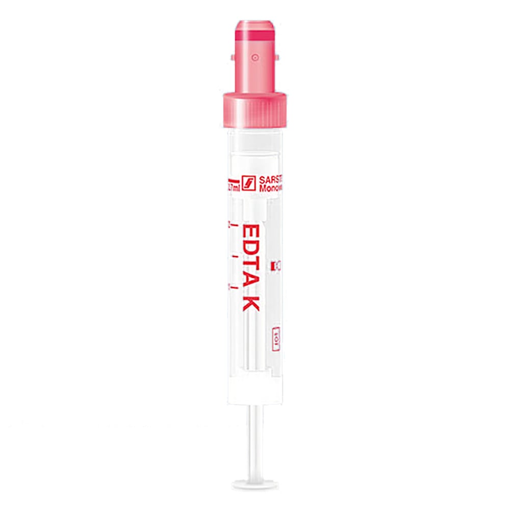 S-Monovetten für die Hämatologie mit Kalium-EDTA, 2.7ml 1
