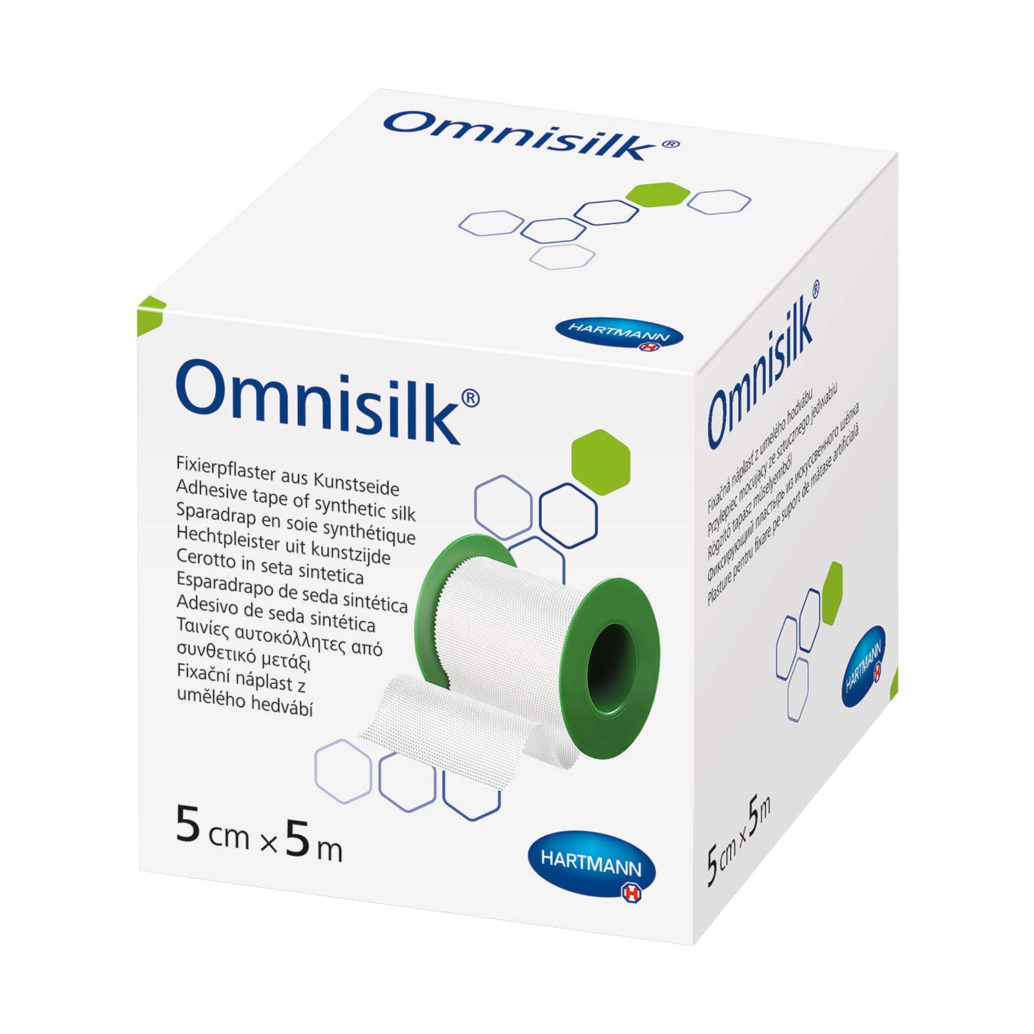Omnisilk Fixierpflaster 5cm | 5 Meter