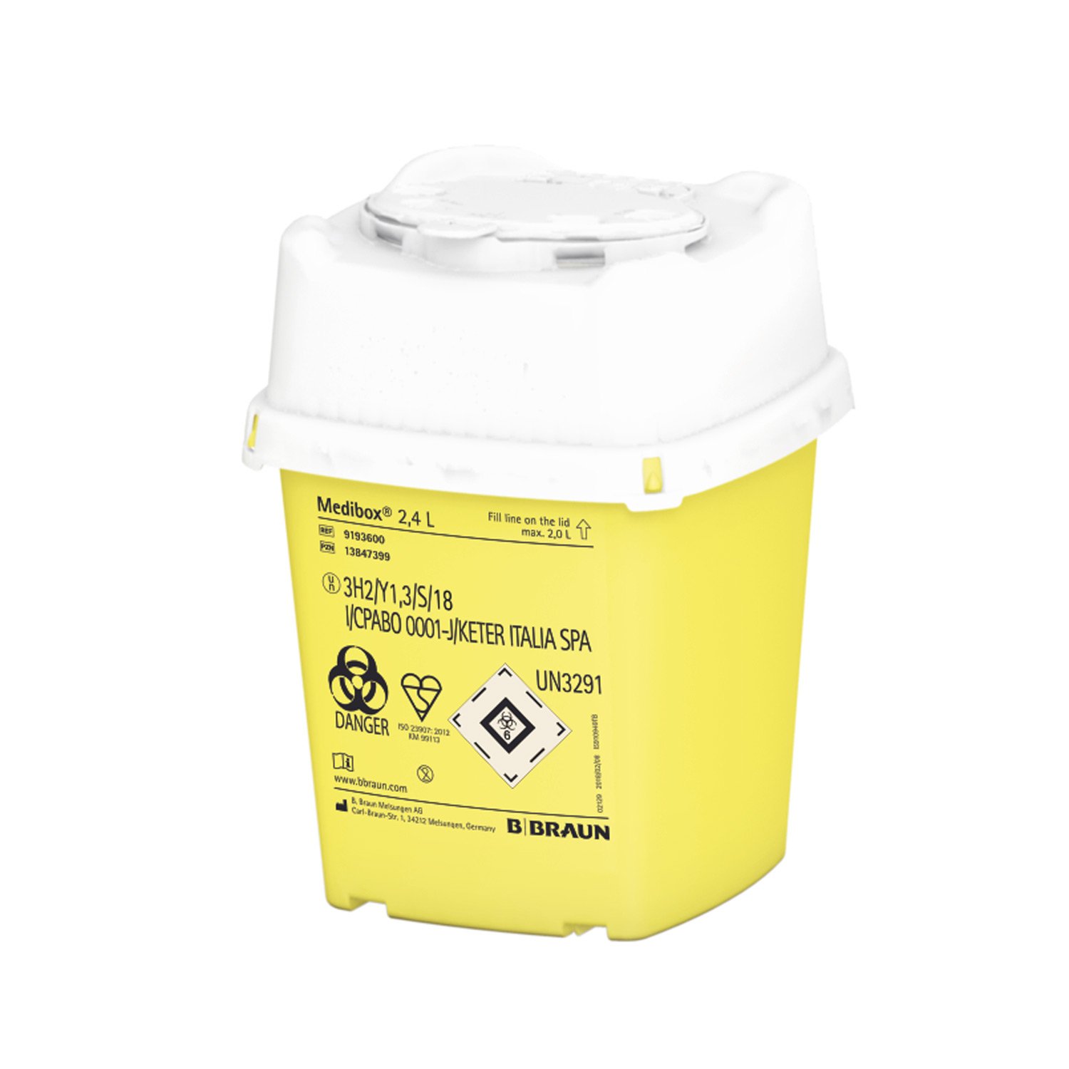 Medibox Entsorgungsbehälter 2,4 Liter