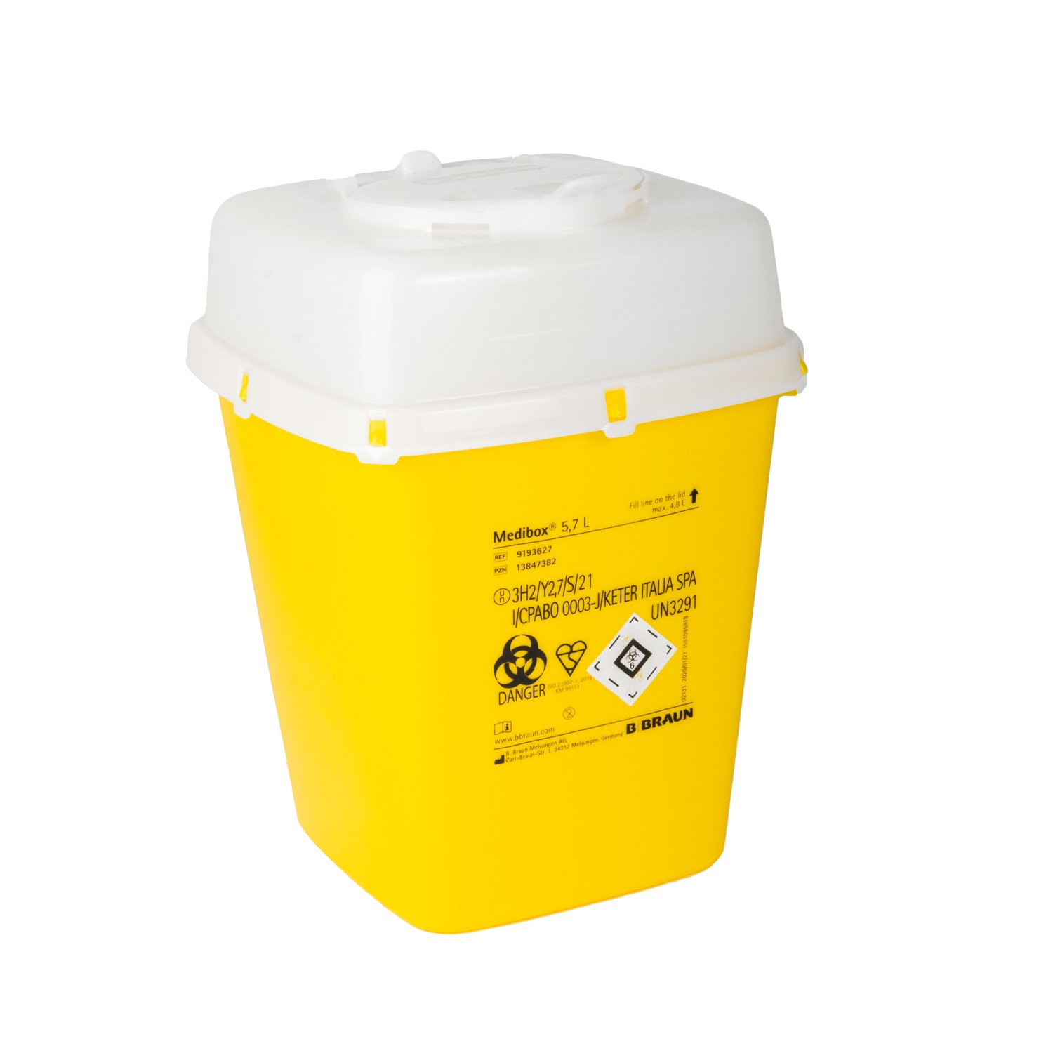 Medibox Entsorgungsbehälter 5,7 Liter