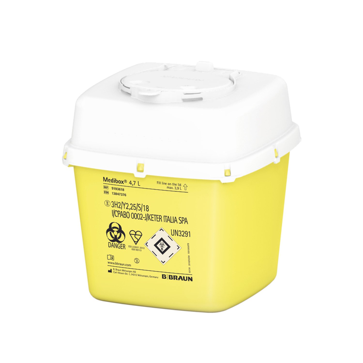 Medibox Entsorgungsbehälter 4,7 Liter