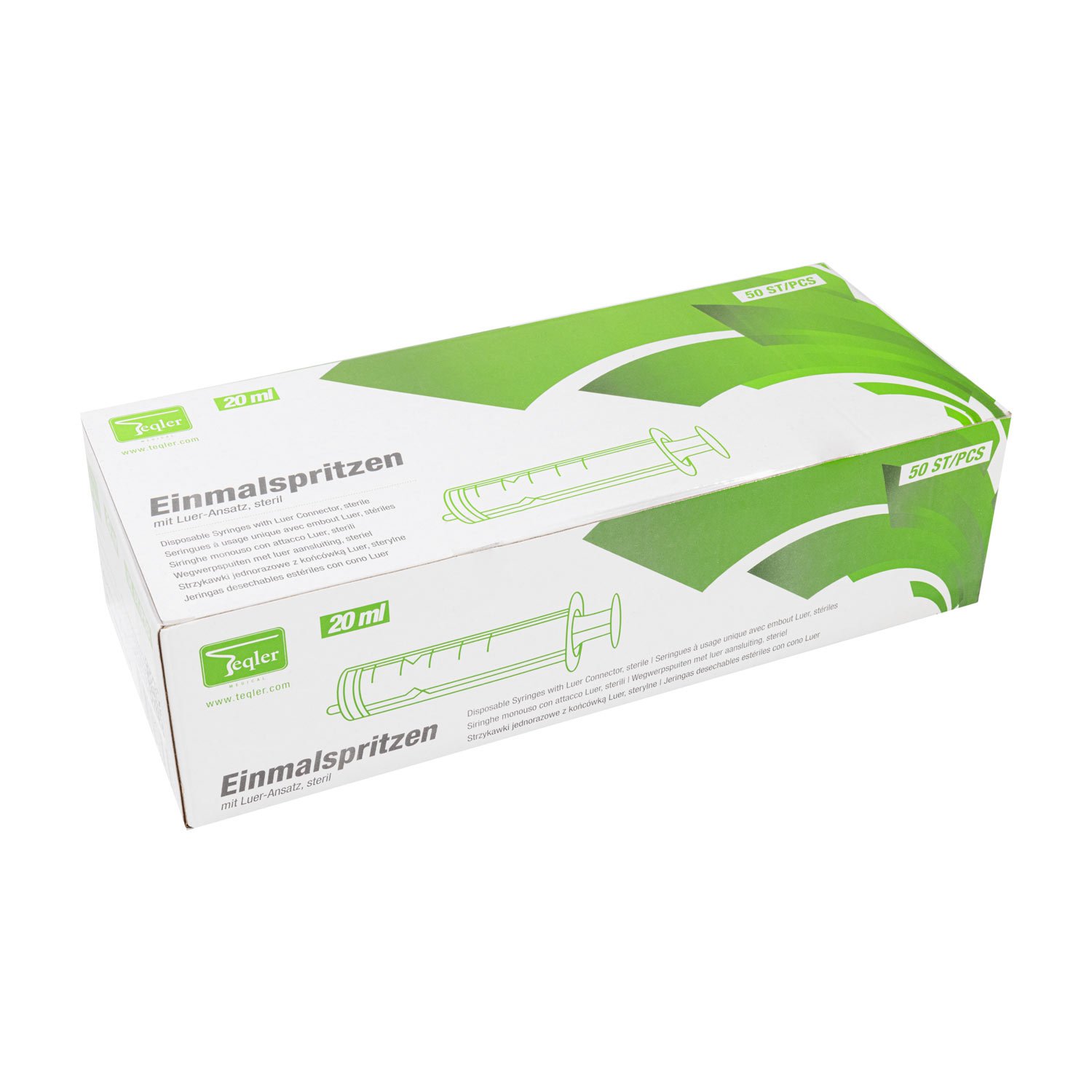 Einmalspritzen mit Luer-Ansatz 20 ml