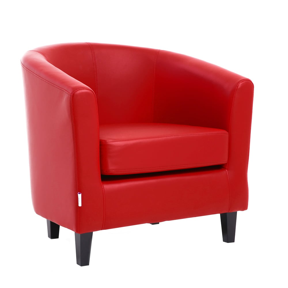 Wartezimmersessel rot
