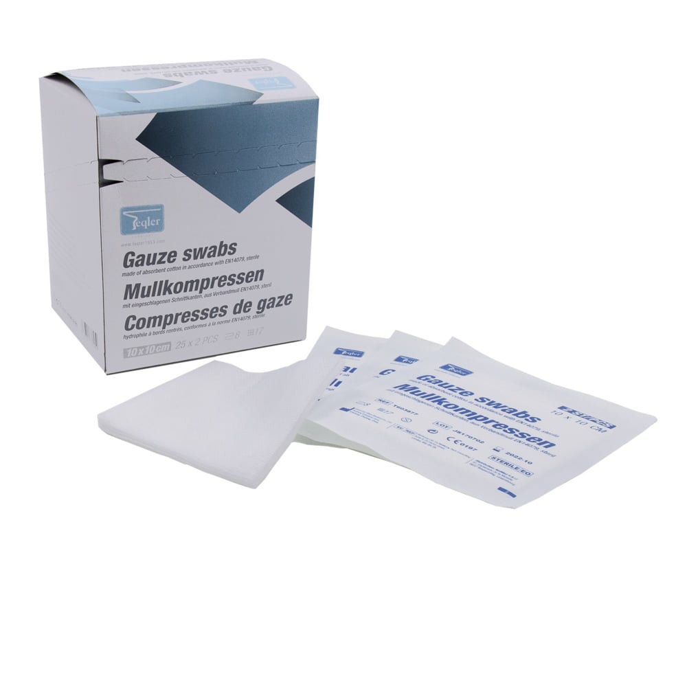 Sterile Mullkompressen 10 x 10cm