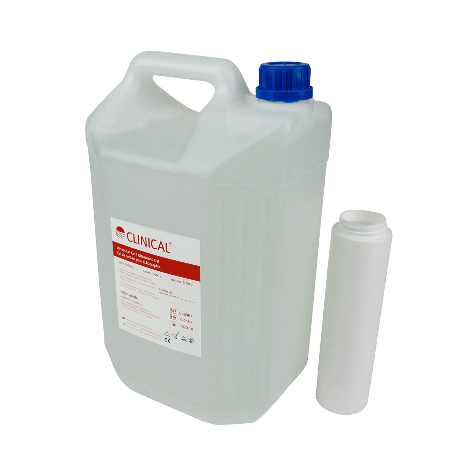 Farbloses Ultraschallgel Clinical 5000 ml