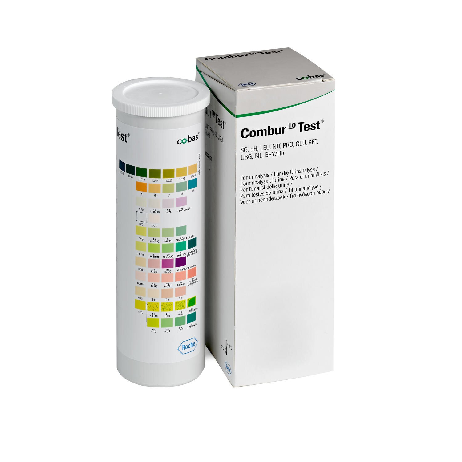 Combur 10 Test, 100 Urinteststreifen 1