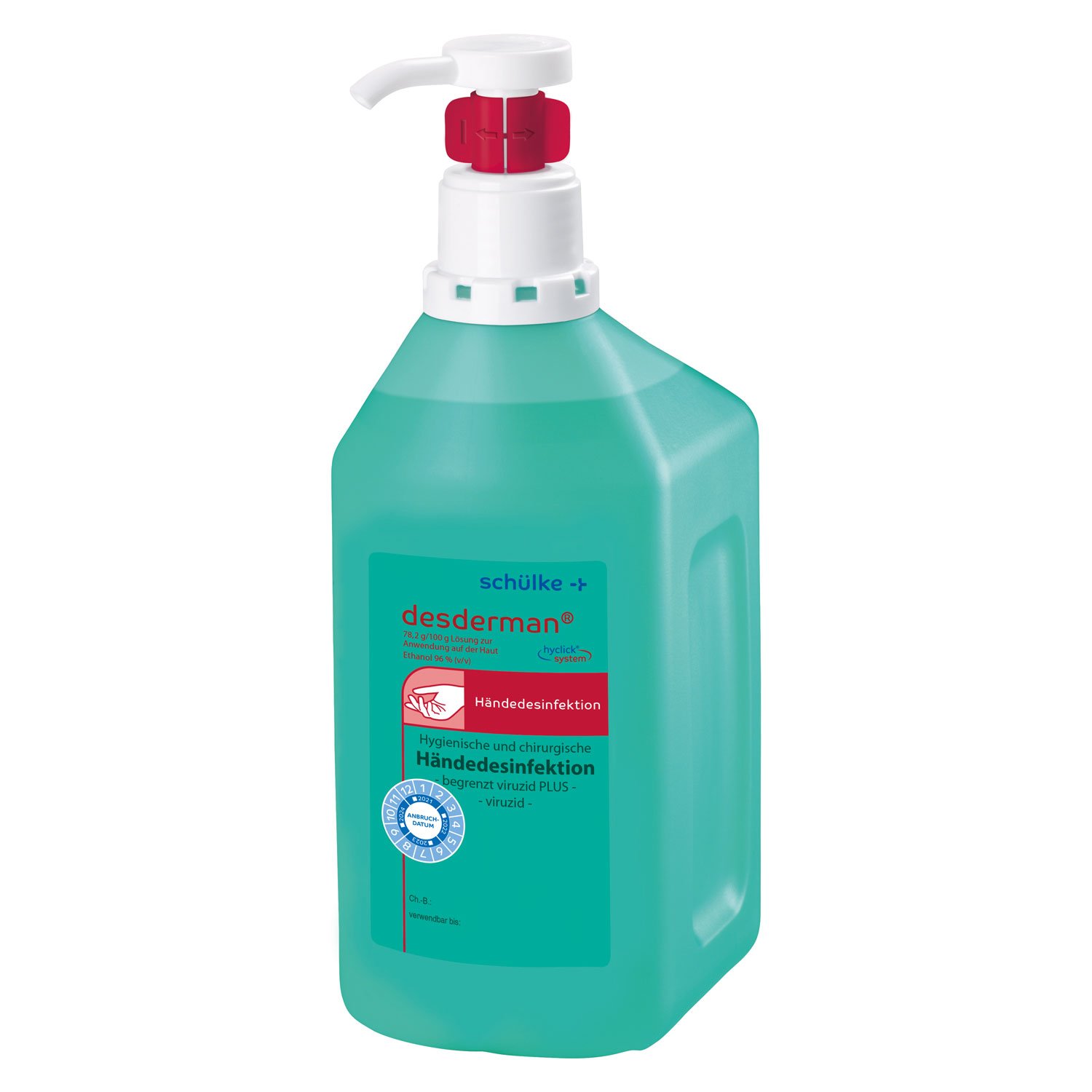 desderman® Händedesinfektion 1000 ml Hyclick-Flasche