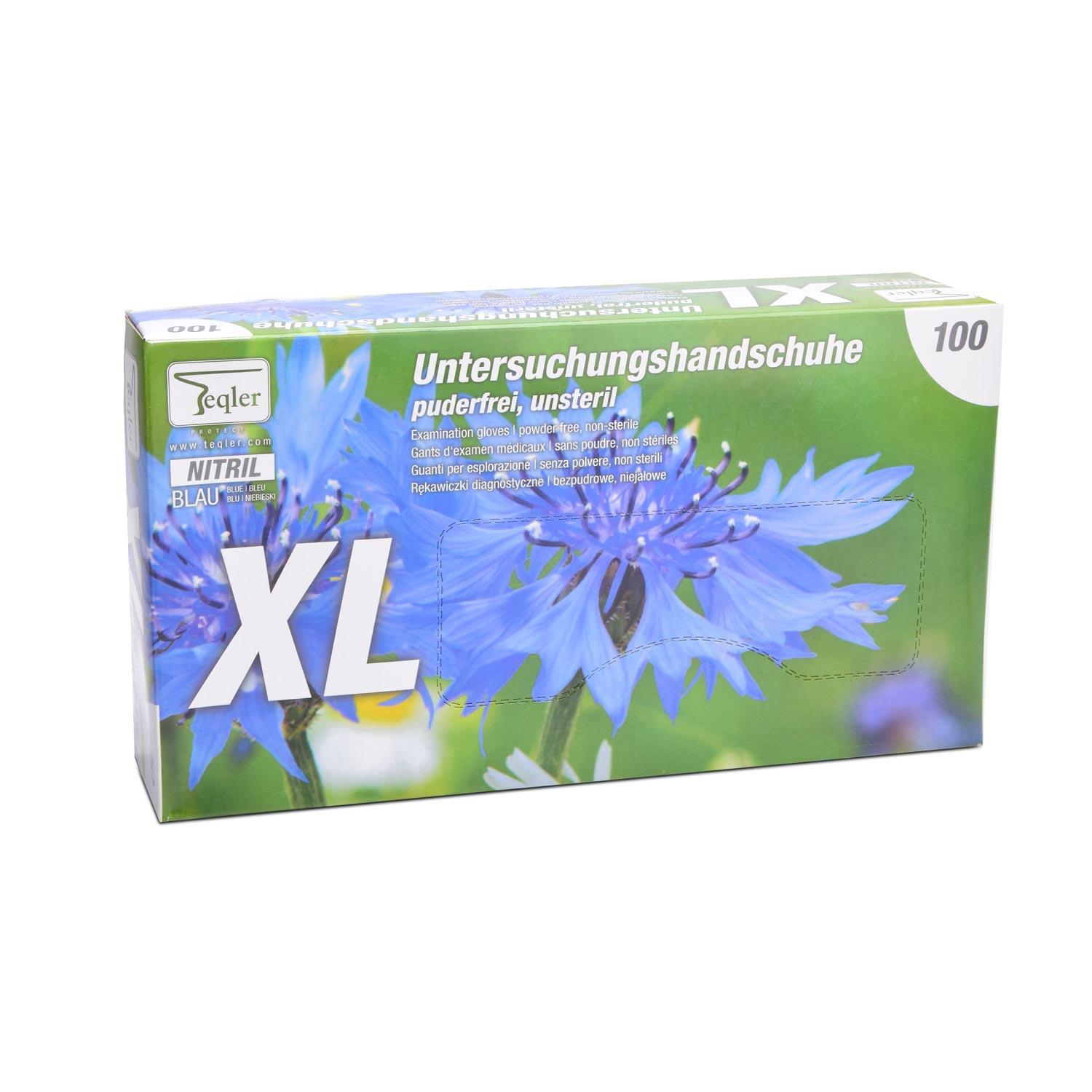 Untersuchungshandschuhe aus Nitril XL